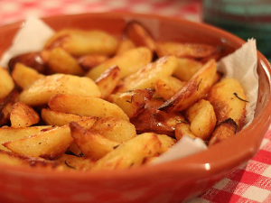 Honey Mustard Roasted Potatoes